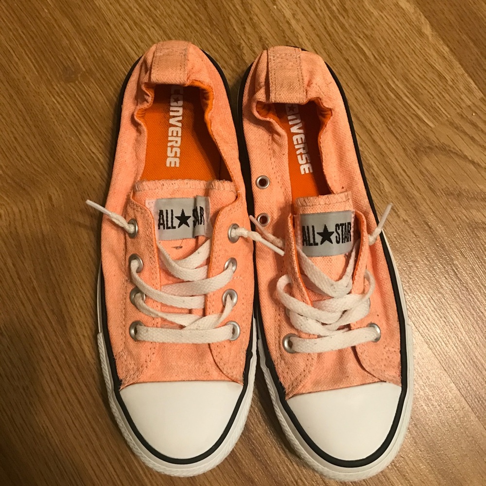 Orange converse
